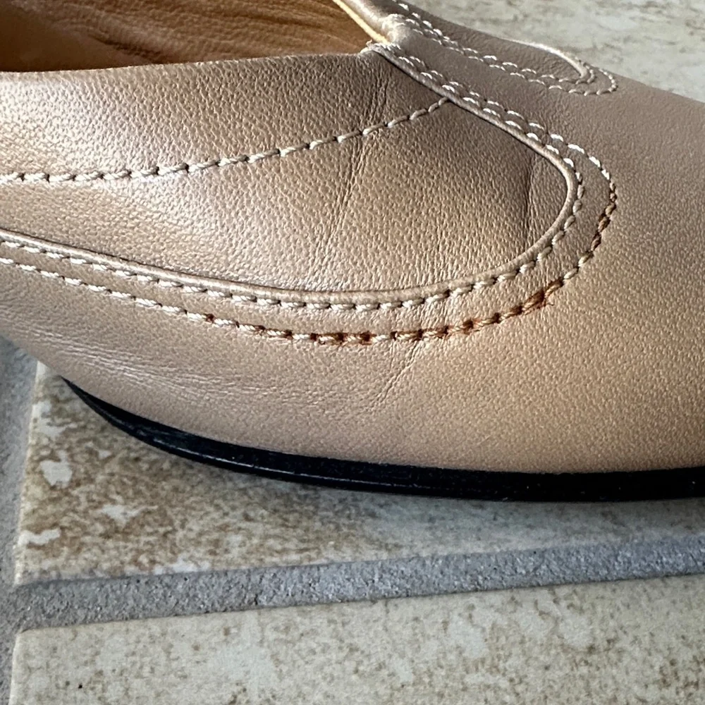 Hermes Tan Women's Loafers - Picture 7 of 7